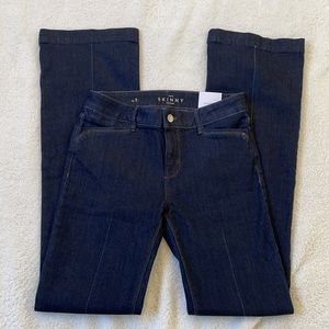NWT WHBM Mid-Rise Skinny Flare Jeans